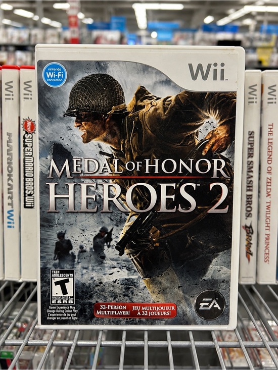 Nintendo Other - Medal of Honor Heroes 2 Wii Complete CIB Tested & Working